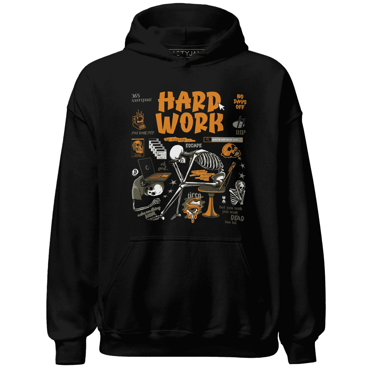 Olive-5s-NastyJamz-Hoodie-Match-Hard-Work