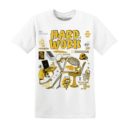 NastyJamz-Yellow-Ochre-6s-T-Shirt-Match-Hard-Work