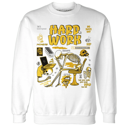 NastyJamz-Yellow-Ochre-6s-Sweatshirt-Match-Hard-Work