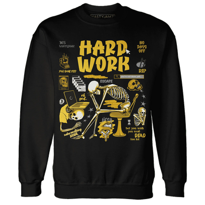 NastyJamz-Yellow-Ochre-6s-Sweatshirt-Match-Hard-Work
