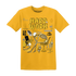 NastyJamz-Yellow-Ochre-6s-T-Shirt-Match-Hard-Work