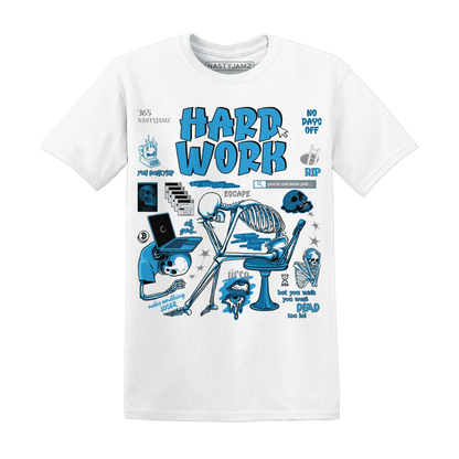 NastyJamz-Powder-Blue-9s-T-Shirt-Match-Hard-Work