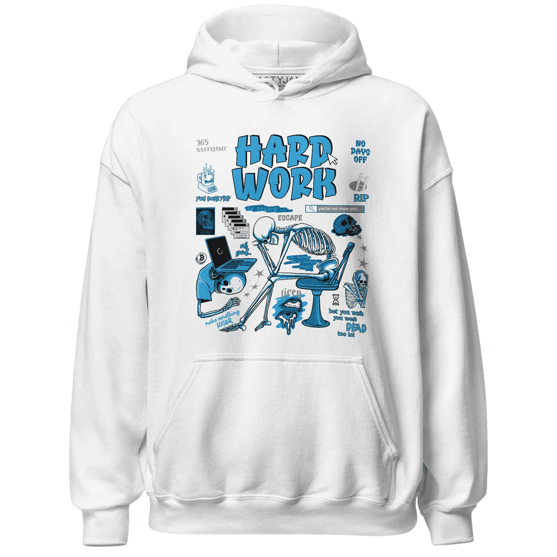 NastyJamz-Powder-Blue-9s-Hoodie-Match-Hard-Work