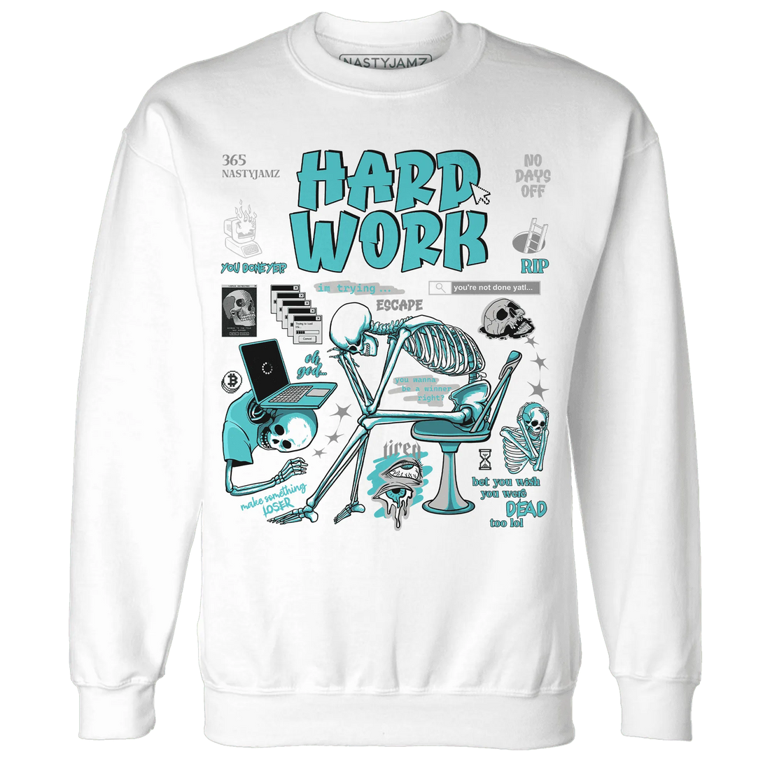 NastyJamz-NBL-Cyan-Burst-9060-Sweatshirt-Match-Hard-Work