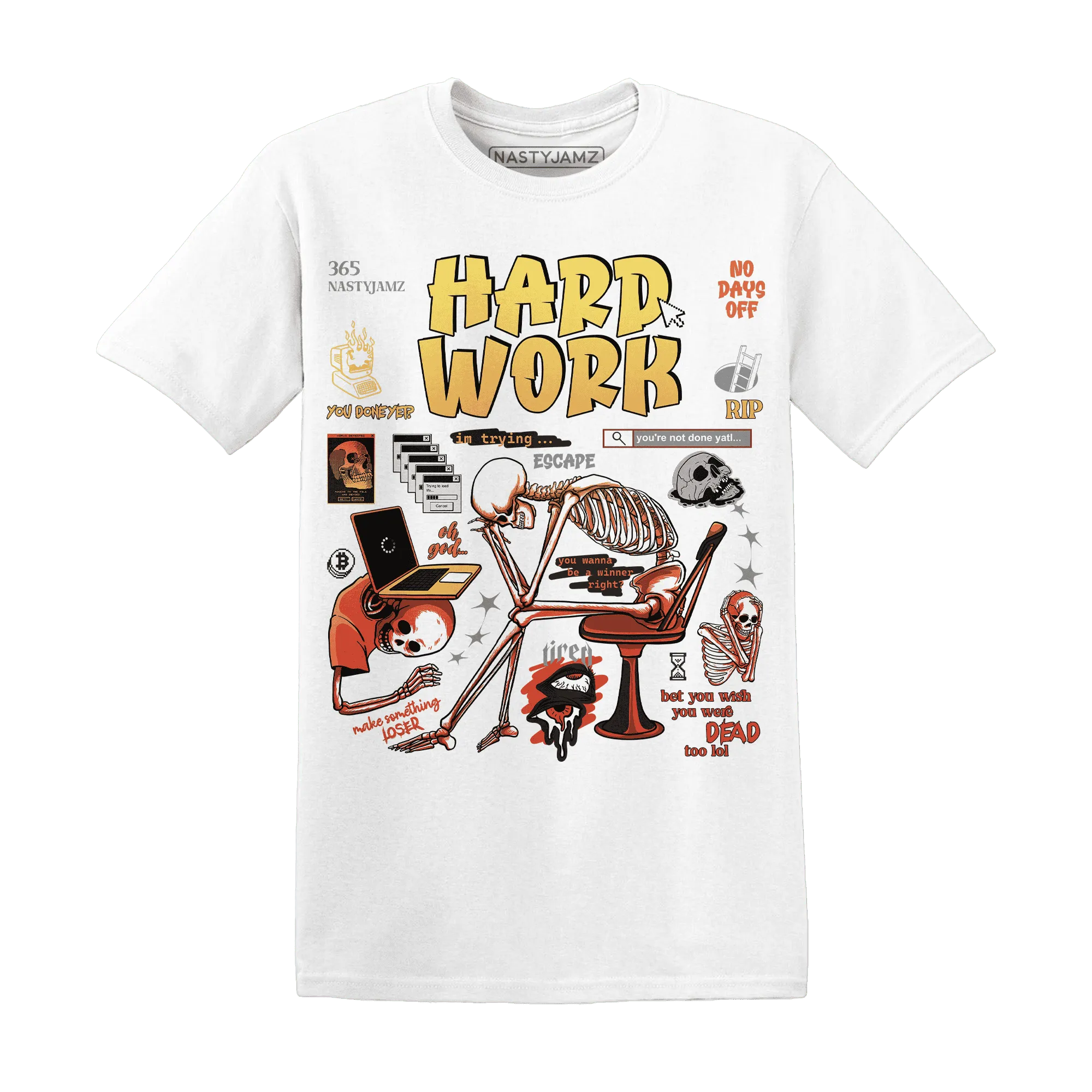 NastyJamz-VaporMax-Crimson-Total-Orange-Plus-T-Shirt-Match-Hard-Work