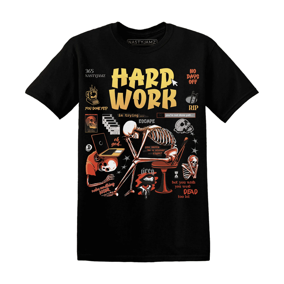 NastyJamz-VaporMax-Crimson-Total-Orange-Plus-T-Shirt-Match-Hard-Work