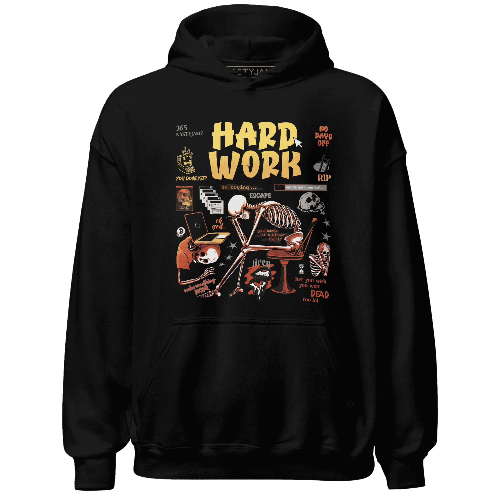NastyJamz-VaporMax-Crimson-Total-Orange-Plus-Hoodie-Match-Hard-Work