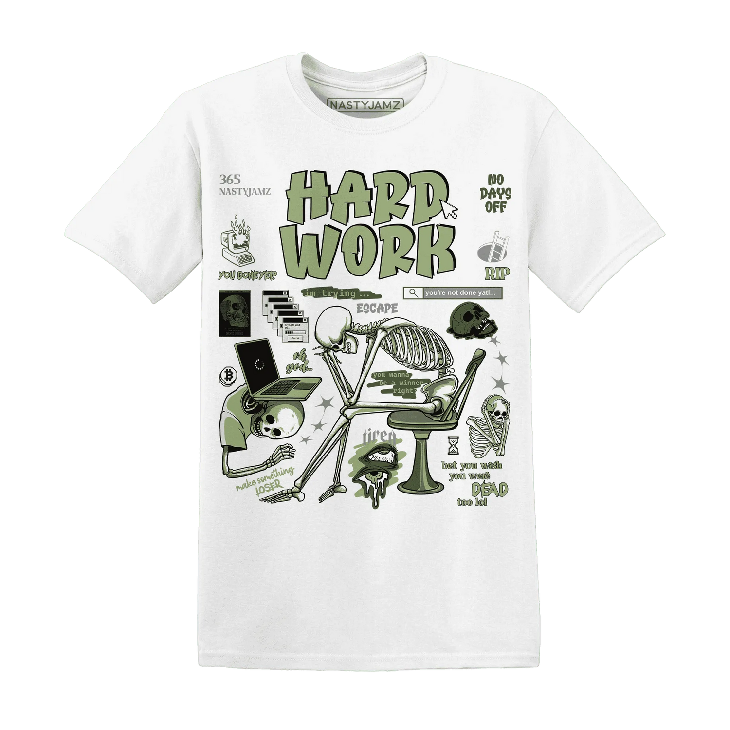NastyJamz-VaporMax-Plus-Alligator-T-Shirt-Match-Hard-Work