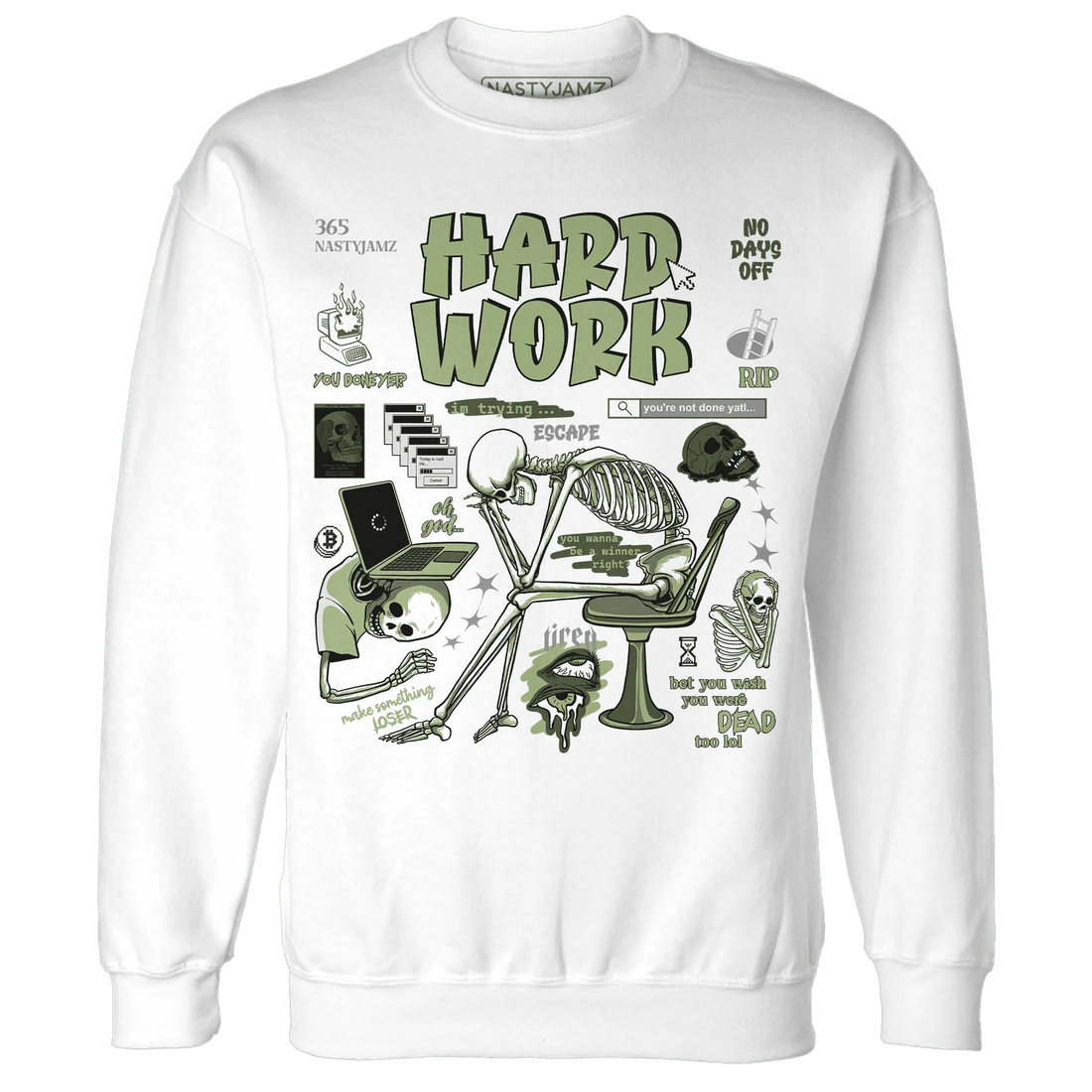 NastyJamz-VaporMax-Plus-Alligator-Sweatshirt-Match-Hard-Work