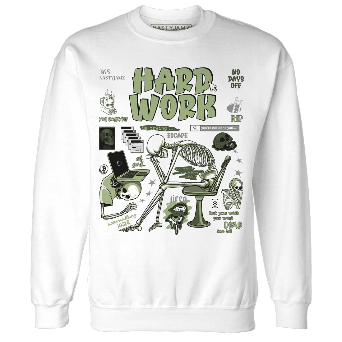 VaporMax-Plus-Alligator-NastyJamz-Sweatshirt-Match-Hard-Work