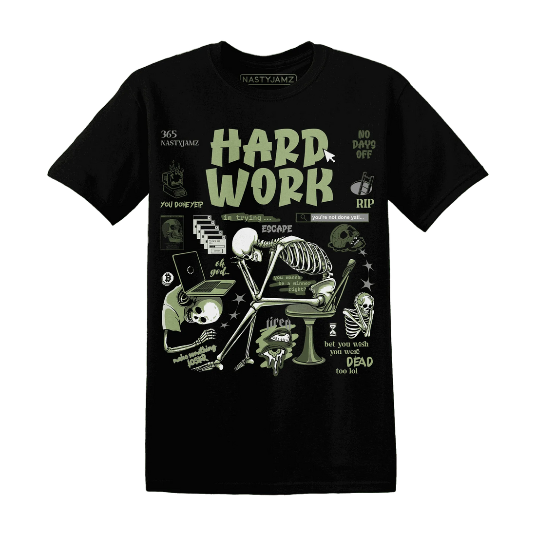 NastyJamz-VaporMax-Plus-Alligator-T-Shirt-Match-Hard-Work