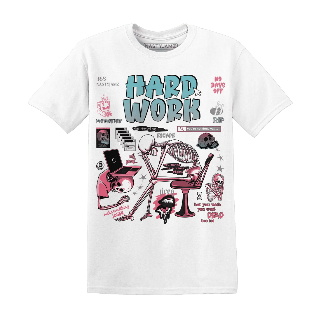 NastyJamz-VaporMax-Plus-South-Beach-T-Shirt-Match-Hard-Work