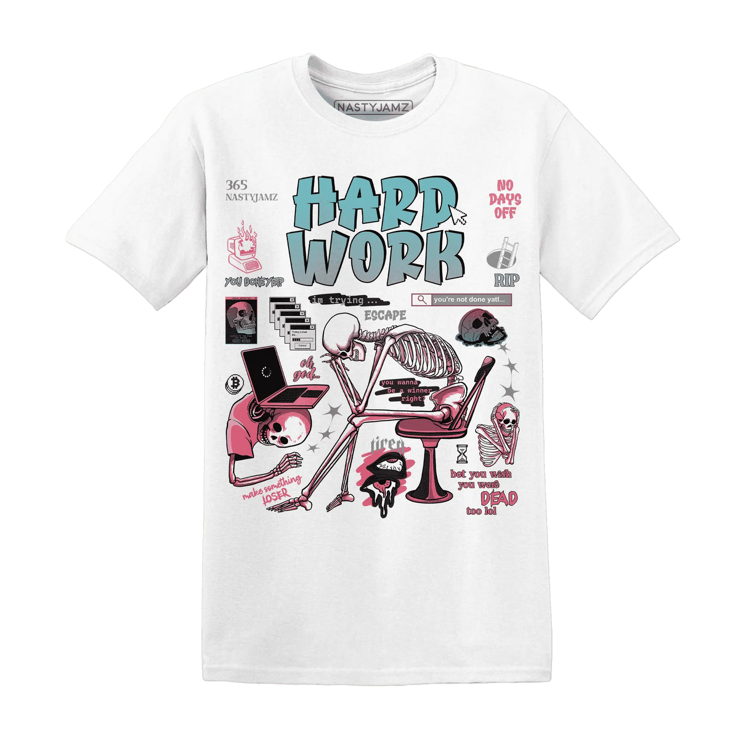 VaporMax-Plus-South-Beach-NastyJamz-T-Shirt-Match-Hard-Work