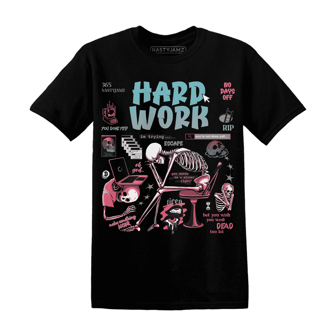 VaporMax-Plus-South-Beach-NastyJamz-T-Shirt-Match-Hard-Work