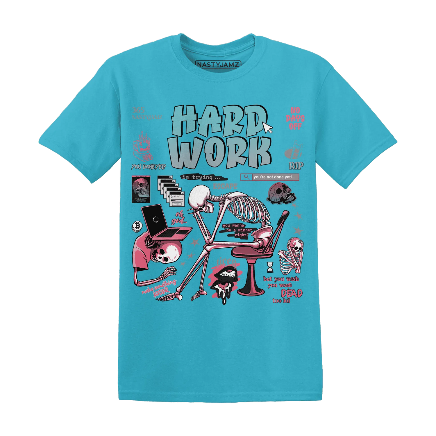 VaporMax-Plus-South-Beach-NastyJamz-T-Shirt-Match-Hard-Work