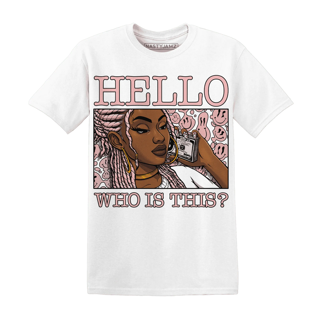 Low-Legend-Pink-11s-T-Shirt-Match-Hello-Girl