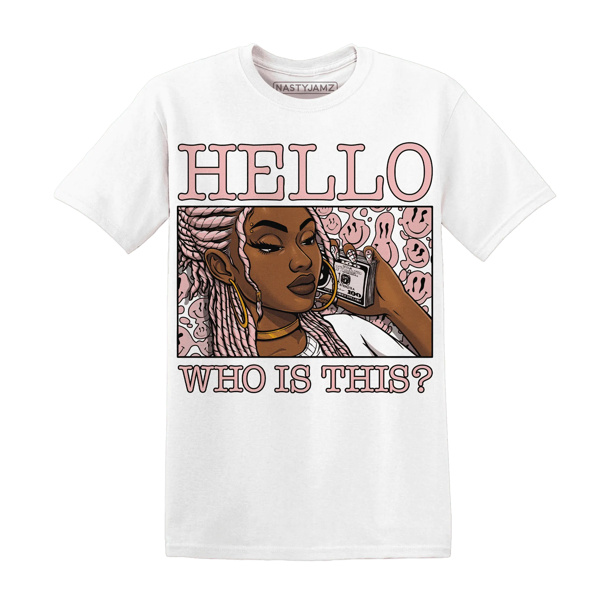 Low-Legend-Pink-11s-T-Shirt-Match-Hello-Girl
