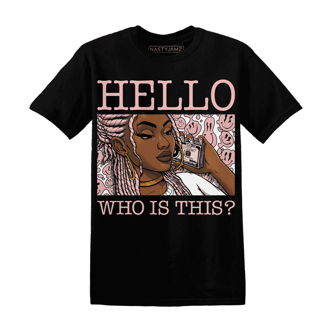 Low-Legend-Pink-11s-T-Shirt-Match-Hello-Girl