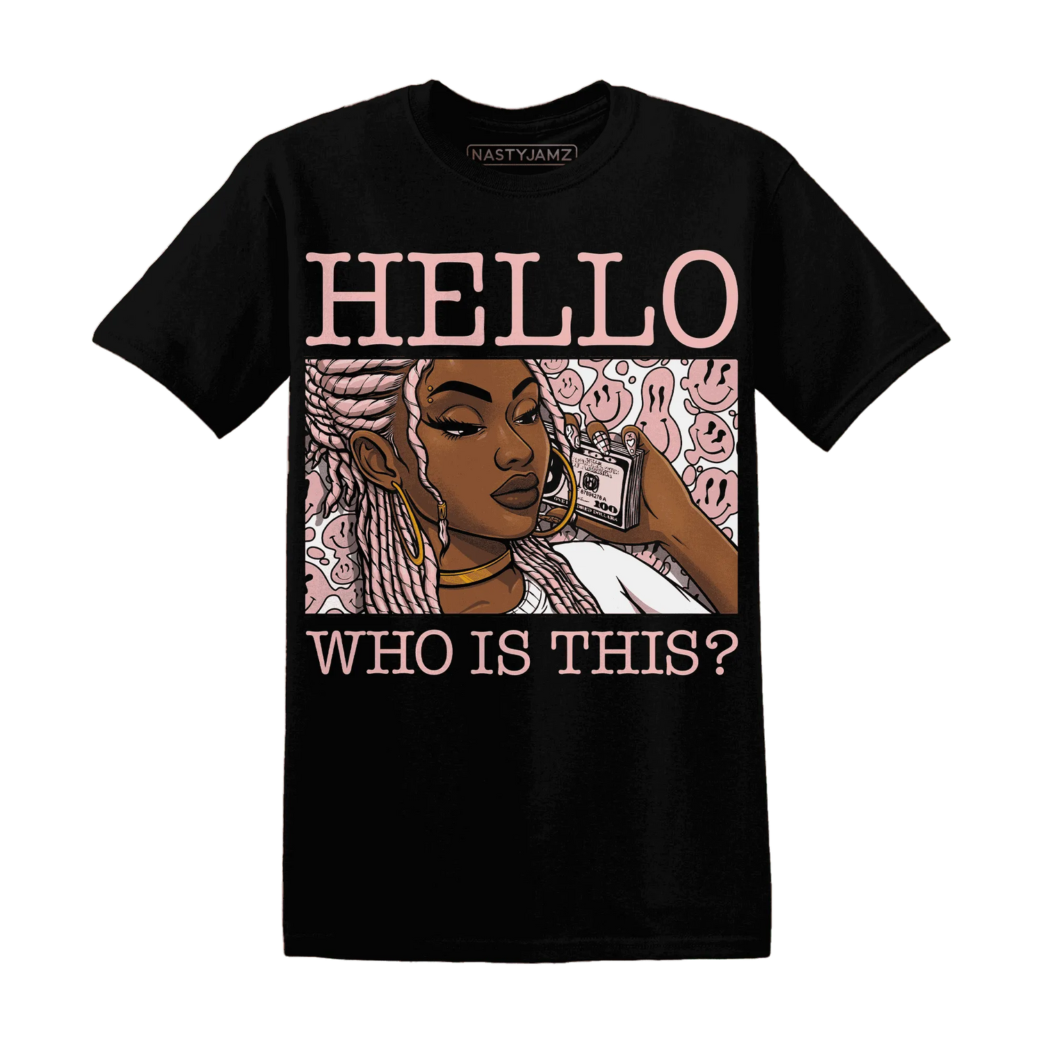 Low-Legend-Pink-11s-T-Shirt-Match-Hello-Girl