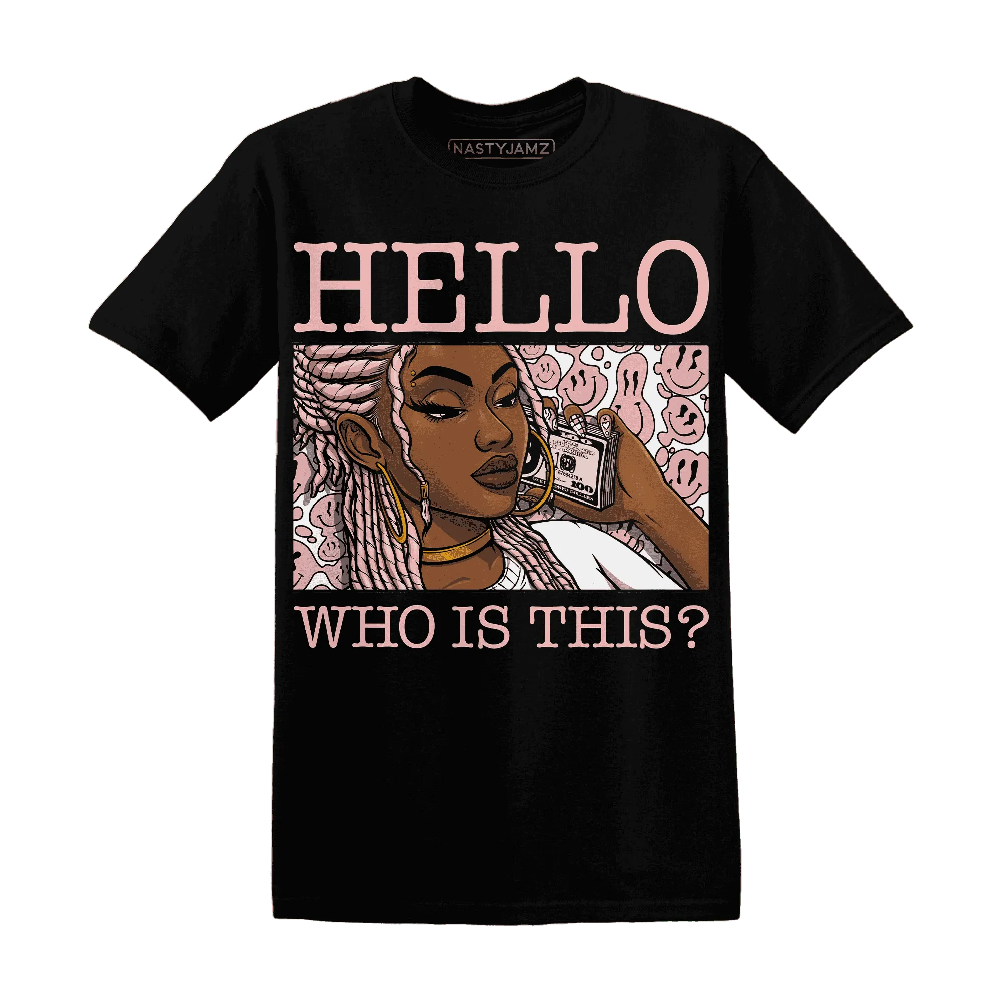 Low-Legend-Pink-11s-T-Shirt-Match-Hello-Girl