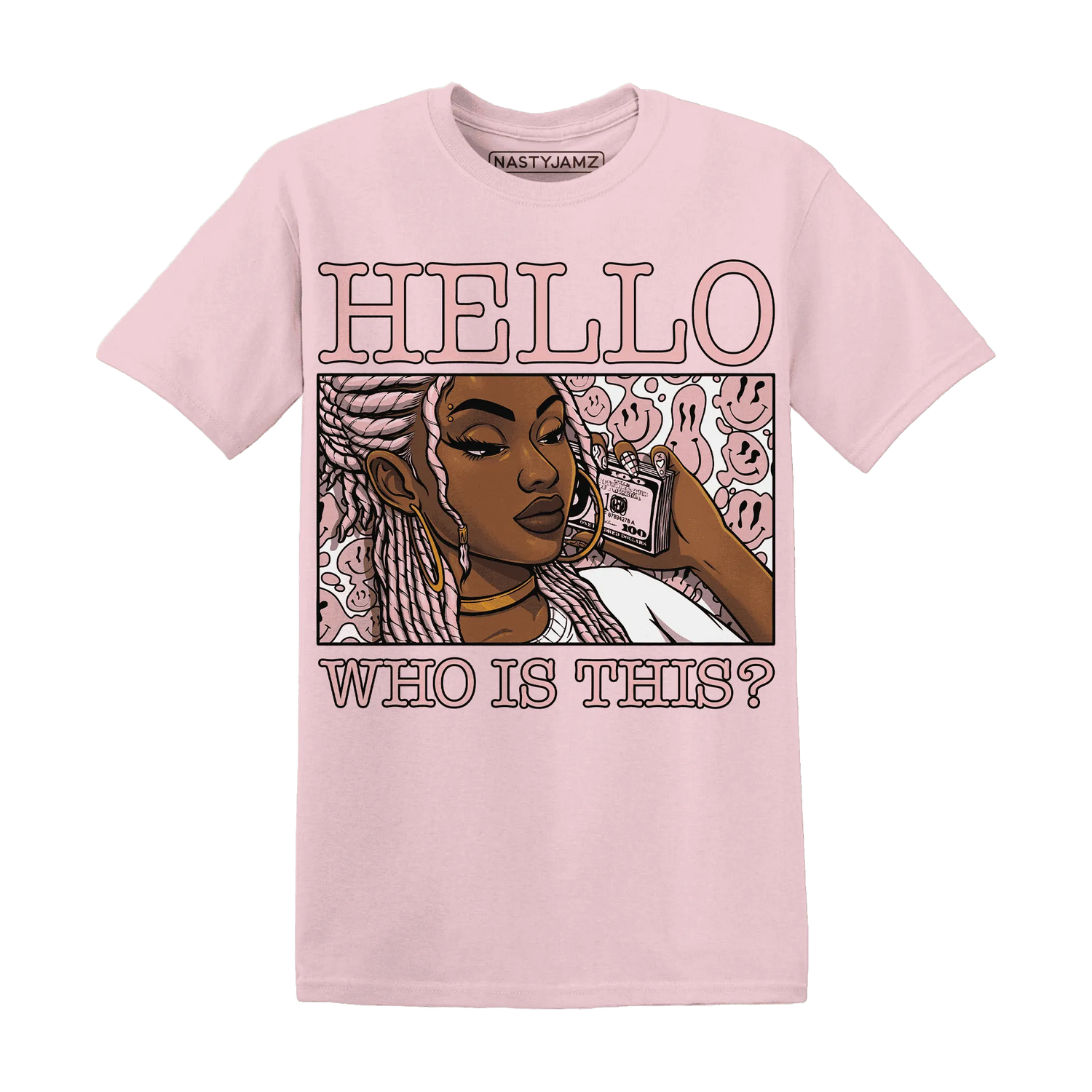 Low-Legend-Pink-11s-T-Shirt-Match-Hello-Girl