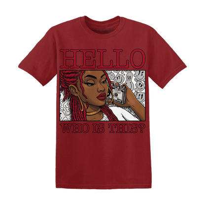 Retro-Red-Taxi-12s-T-Shirt-Match-Hello-Girl