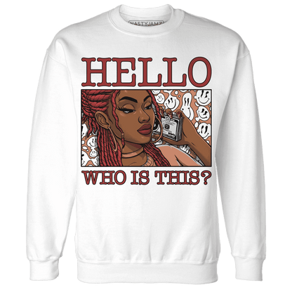 Dune-Red-13s-Sweatshirt-Match-Hello-Girl