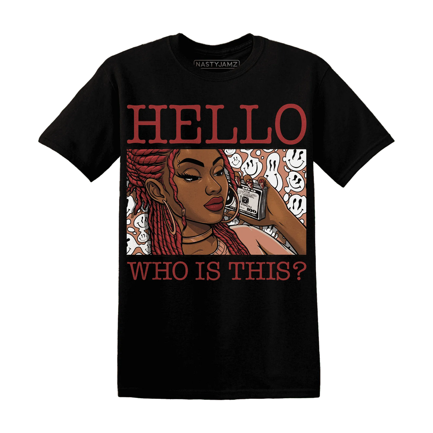 Dune-Red-13s-T-Shirt-Match-Hello-Girl