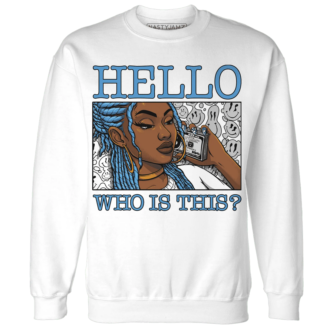 NastyJamz-Carolina-Blue-Univercitii-17s-Sweatshirt-Match-Hello-Girl