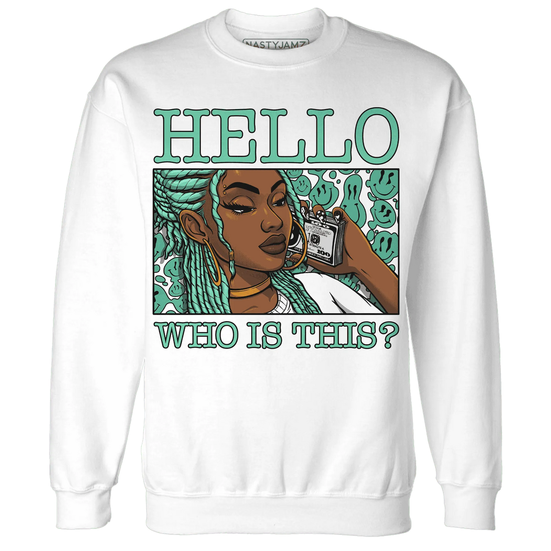High-OG-Green-Glow-1s-Sweatshirt-Match-Hello-Girl