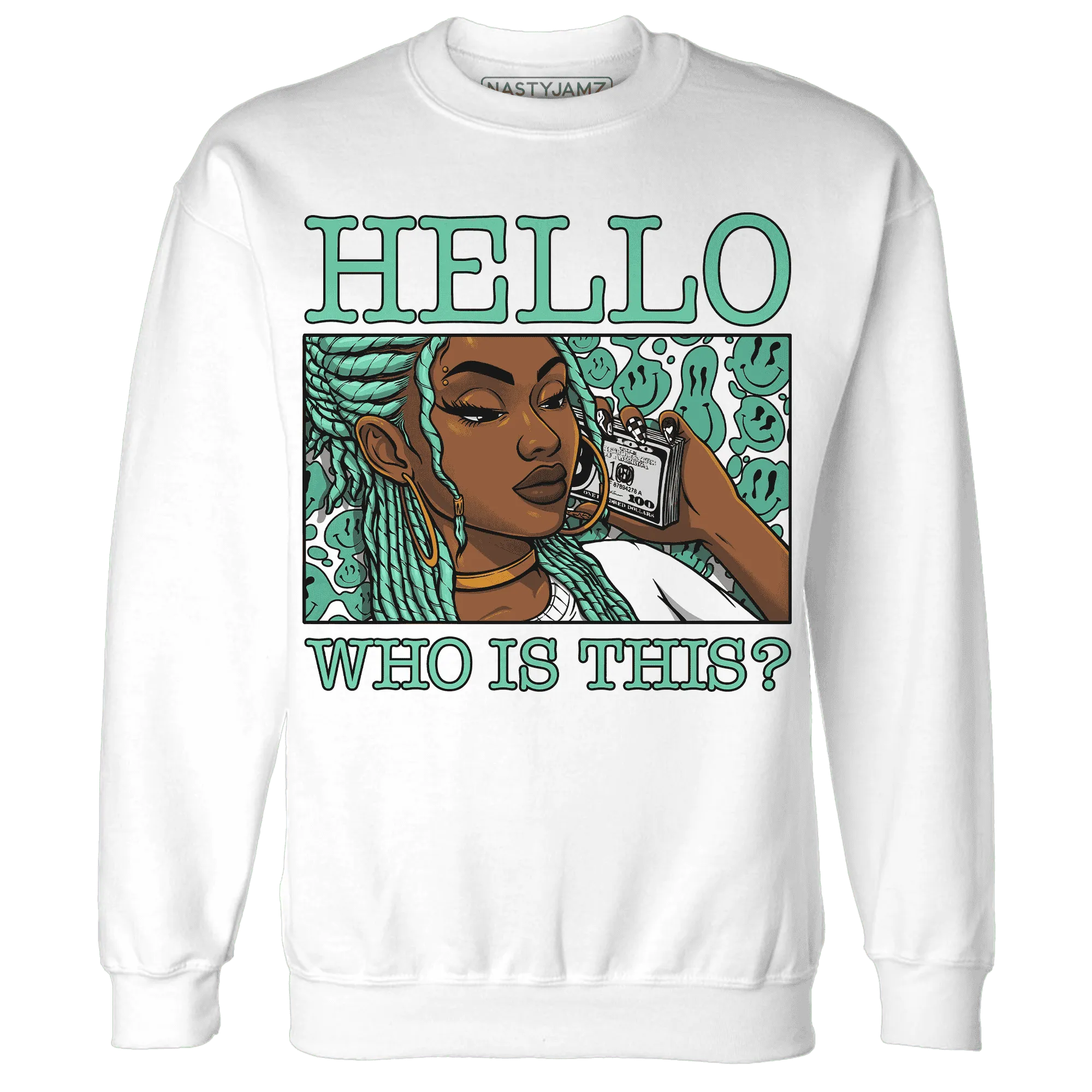 High-OG-Green-Glow-1s-Sweatshirt-Match-Hello-Girl