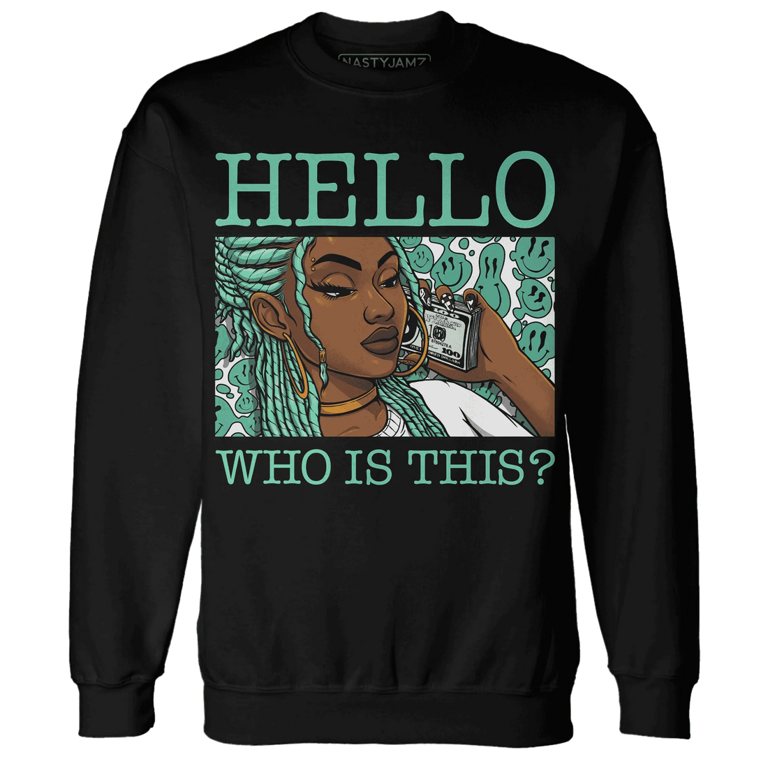 High-OG-Green-Glow-1s-Sweatshirt-Match-Hello-Girl
