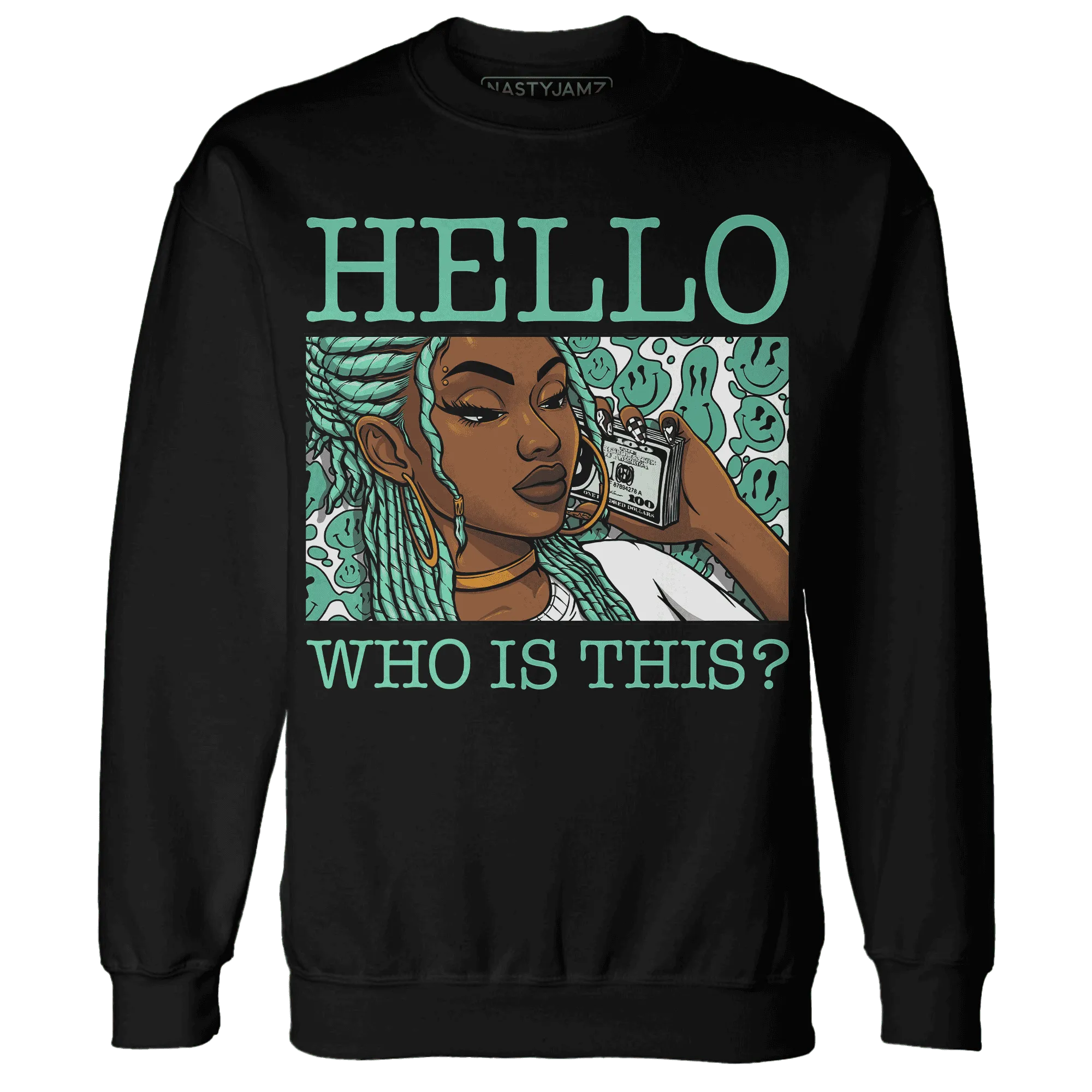 High-OG-Green-Glow-1s-Sweatshirt-Match-Hello-Girl