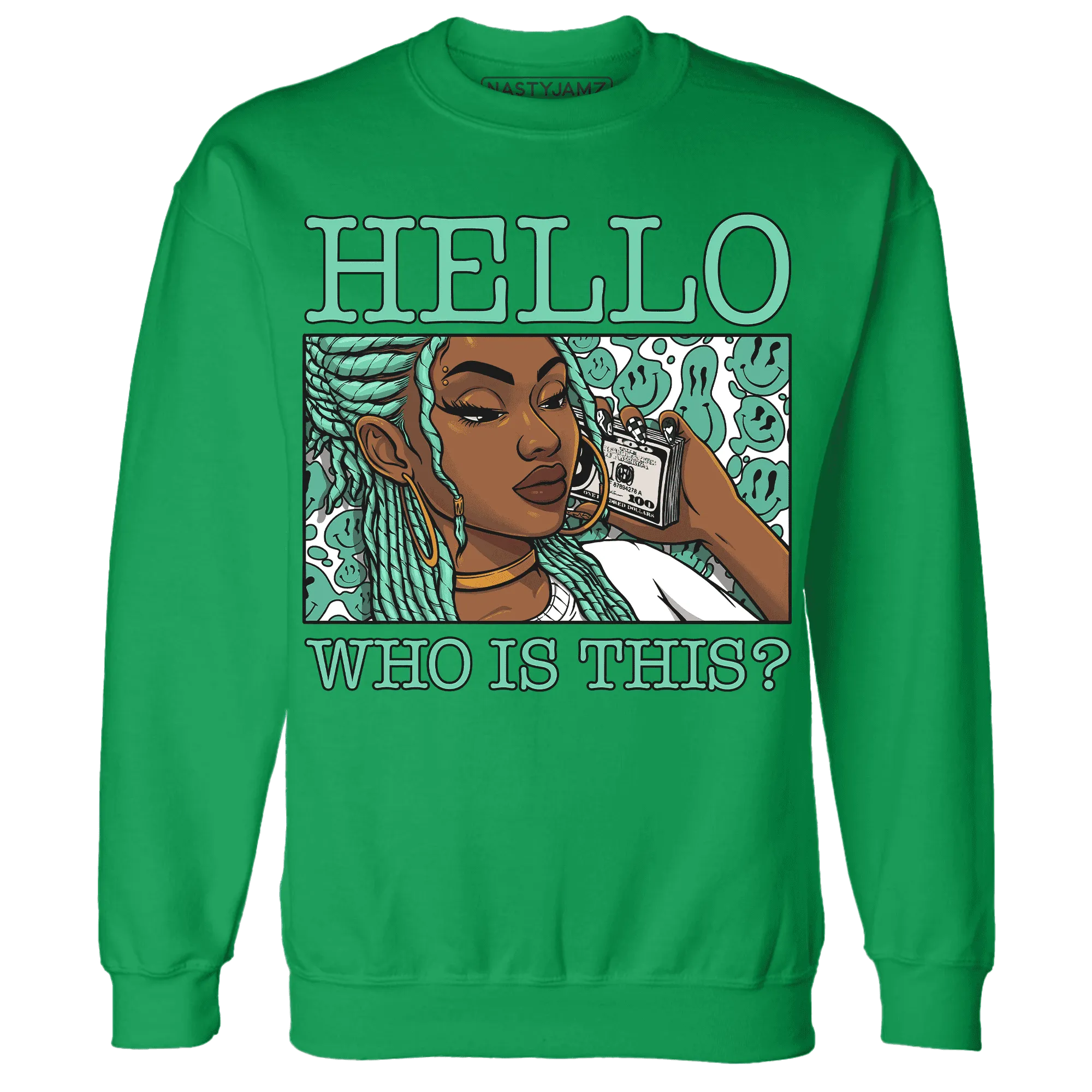 High-OG-Green-Glow-1s-Sweatshirt-Match-Hello-Girl
