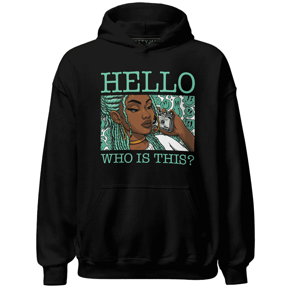 High-OG-Green-Glow-1s-Hoodie-Match-Hello-Girl