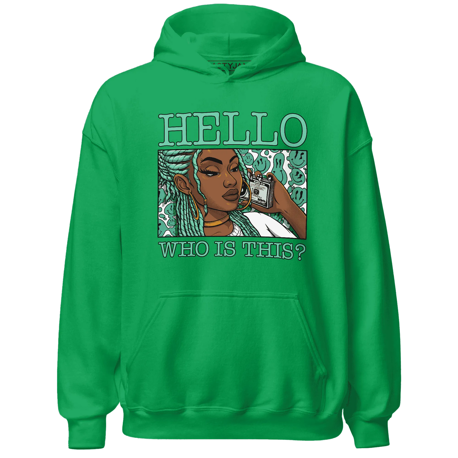 High-OG-Green-Glow-1s-Hoodie-Match-Hello-Girl