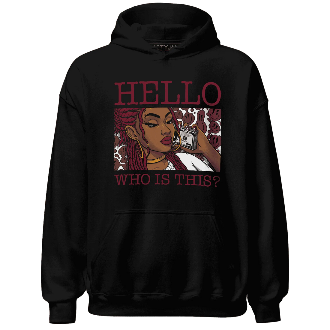 High-White-Team-Red-1s-Hoodie-Match-Hello-Girl