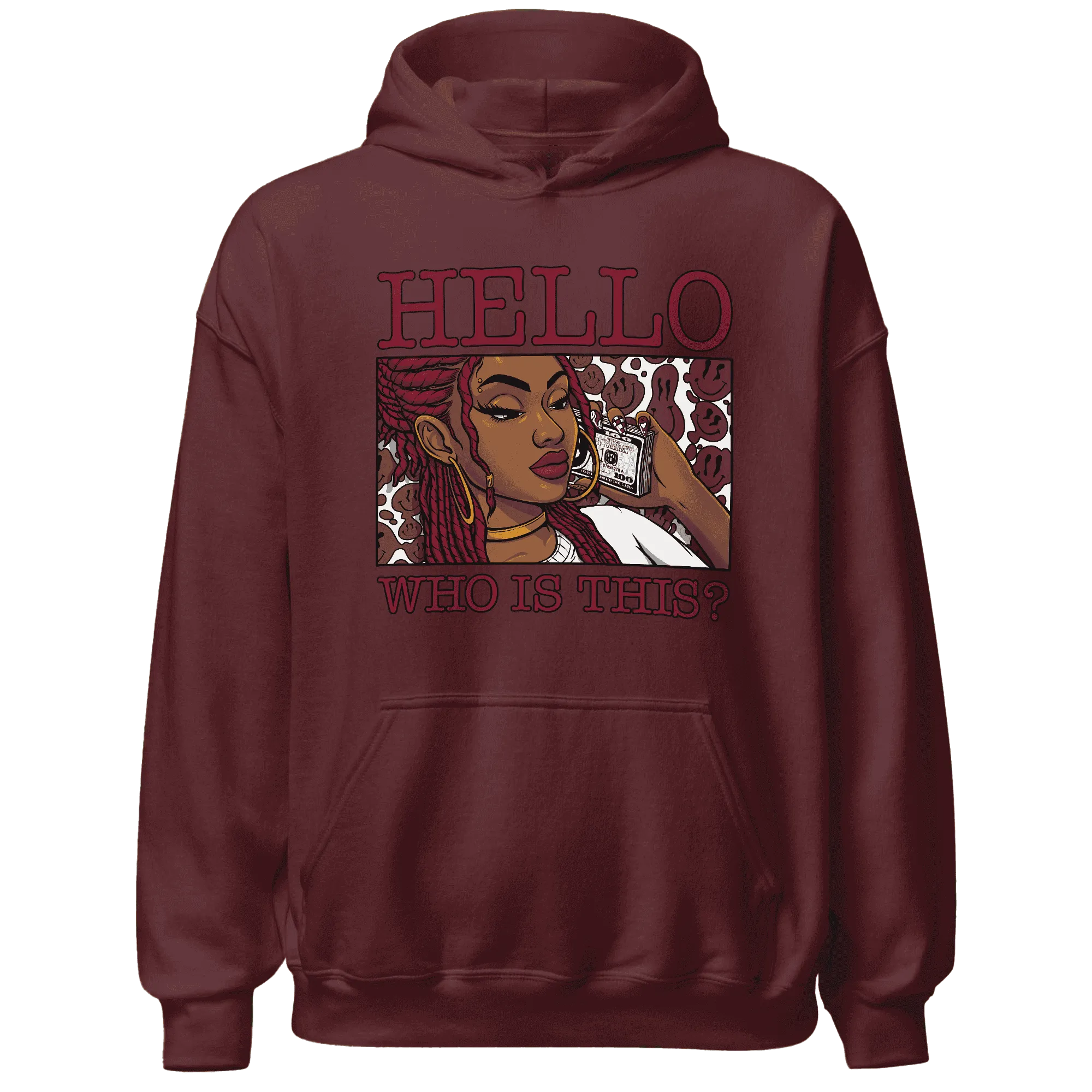 High-White-Team-Red-1s-Hoodie-Match-Hello-Girl