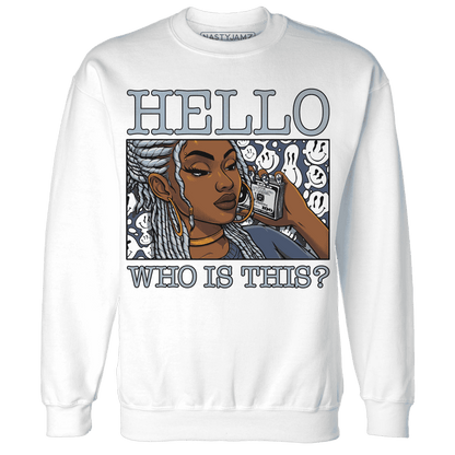 Mid-Diffused-Blue-Grey-1s-Sweatshirt-Match-Hello-Girl