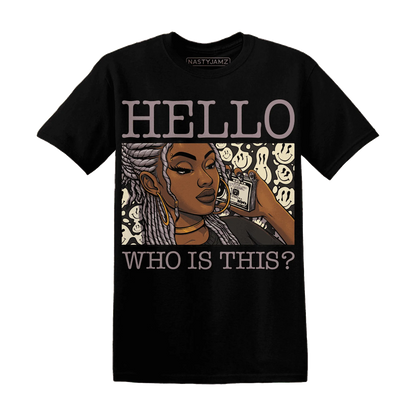 NastyJamz-Black-Violet-Ore-3s-T-Shirt-Match-Hello-Girl