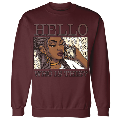 NastyJamz-Burgundy-Crush-3s-Sweatshirt-Match-Hello-Girl