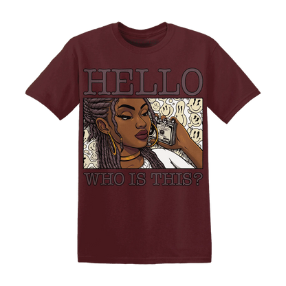 NastyJamz-Burgundy-Crush-3s-T-Shirt-Match-Hello-Girl