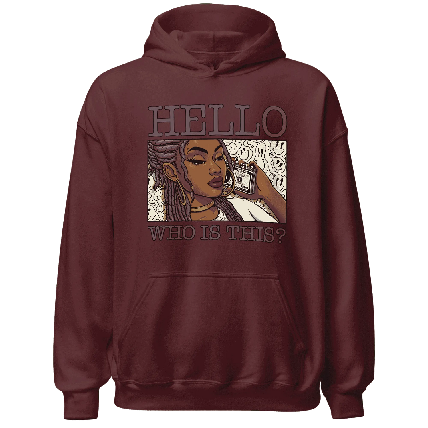 NastyJamz-Burgundy-Crush-3s-Hoodie-Match-Hello-Girl