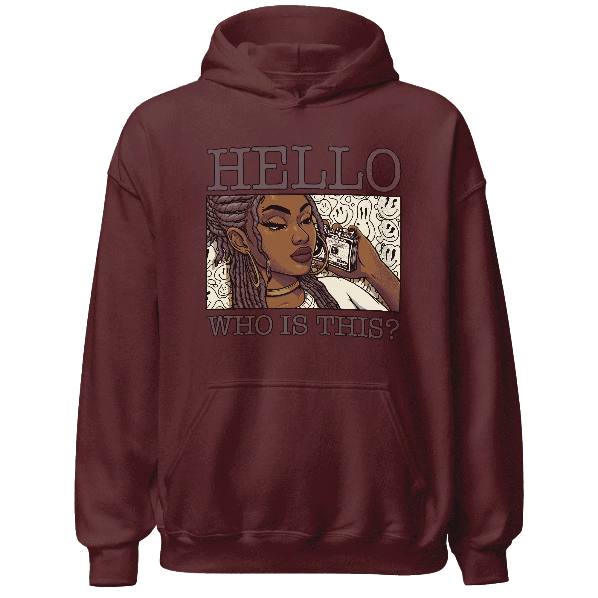 NastyJamz-Burgundy-Crush-3s-Hoodie-Match-Hello-Girl