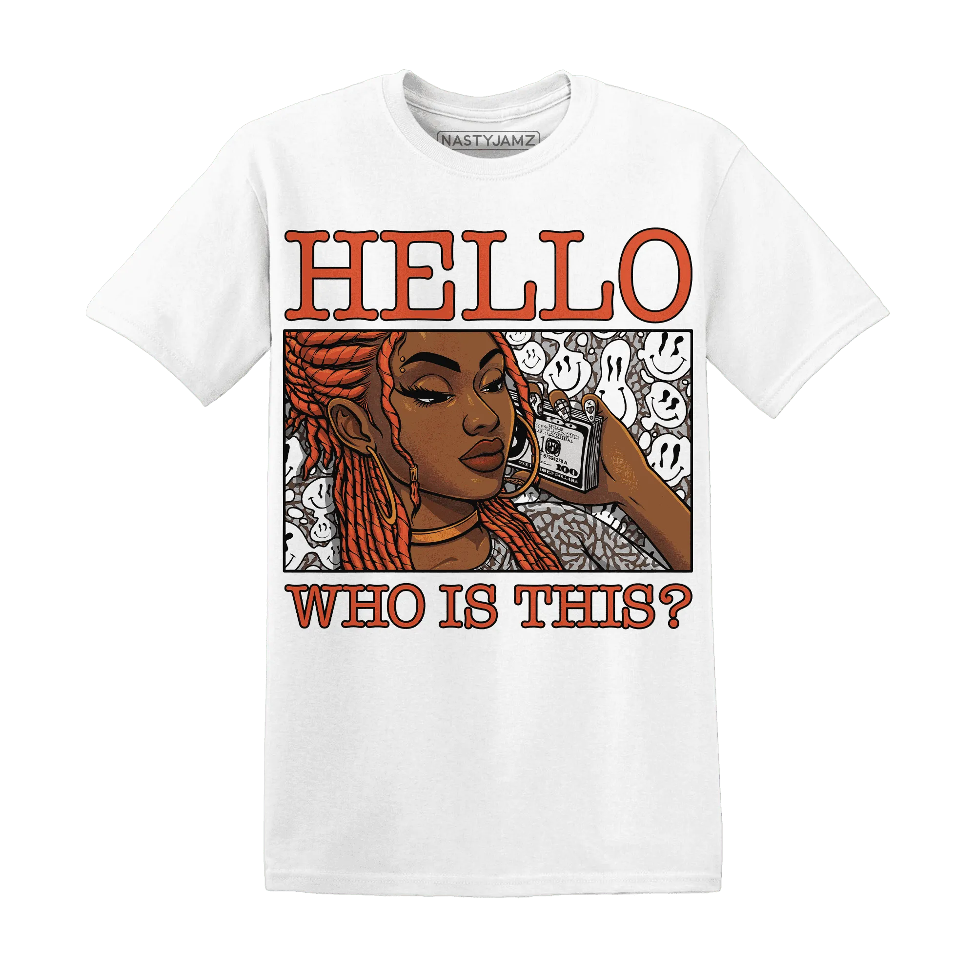 Georgia-Peach-3s-T-Shirt-Match-Hello-Girl