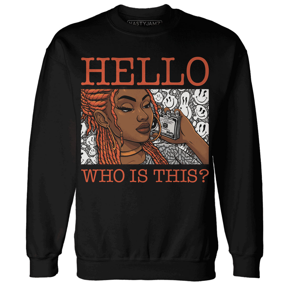 Georgia-Peach-3s-Sweatshirt-Match-Hello-Girl