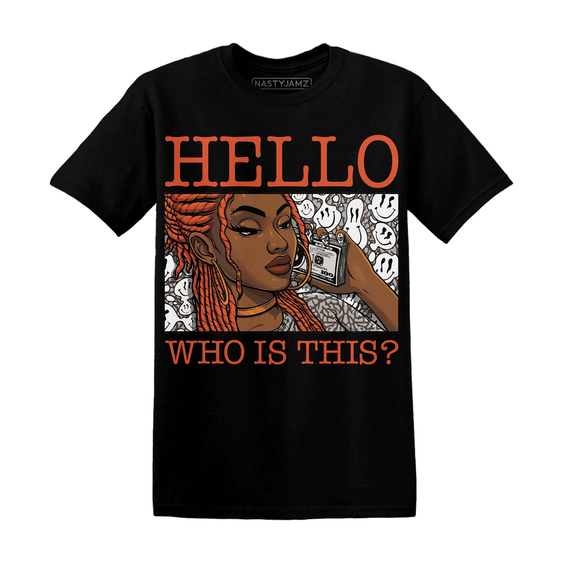 Georgia-Peach-3s-T-Shirt-Match-Hello-Girl