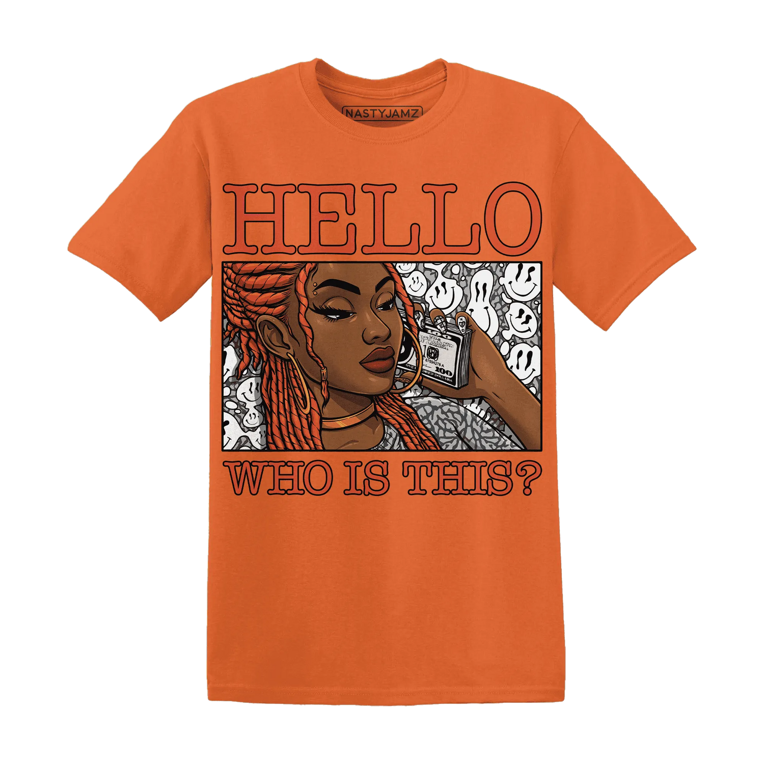 Georgia-Peach-3s-T-Shirt-Match-Hello-Girl