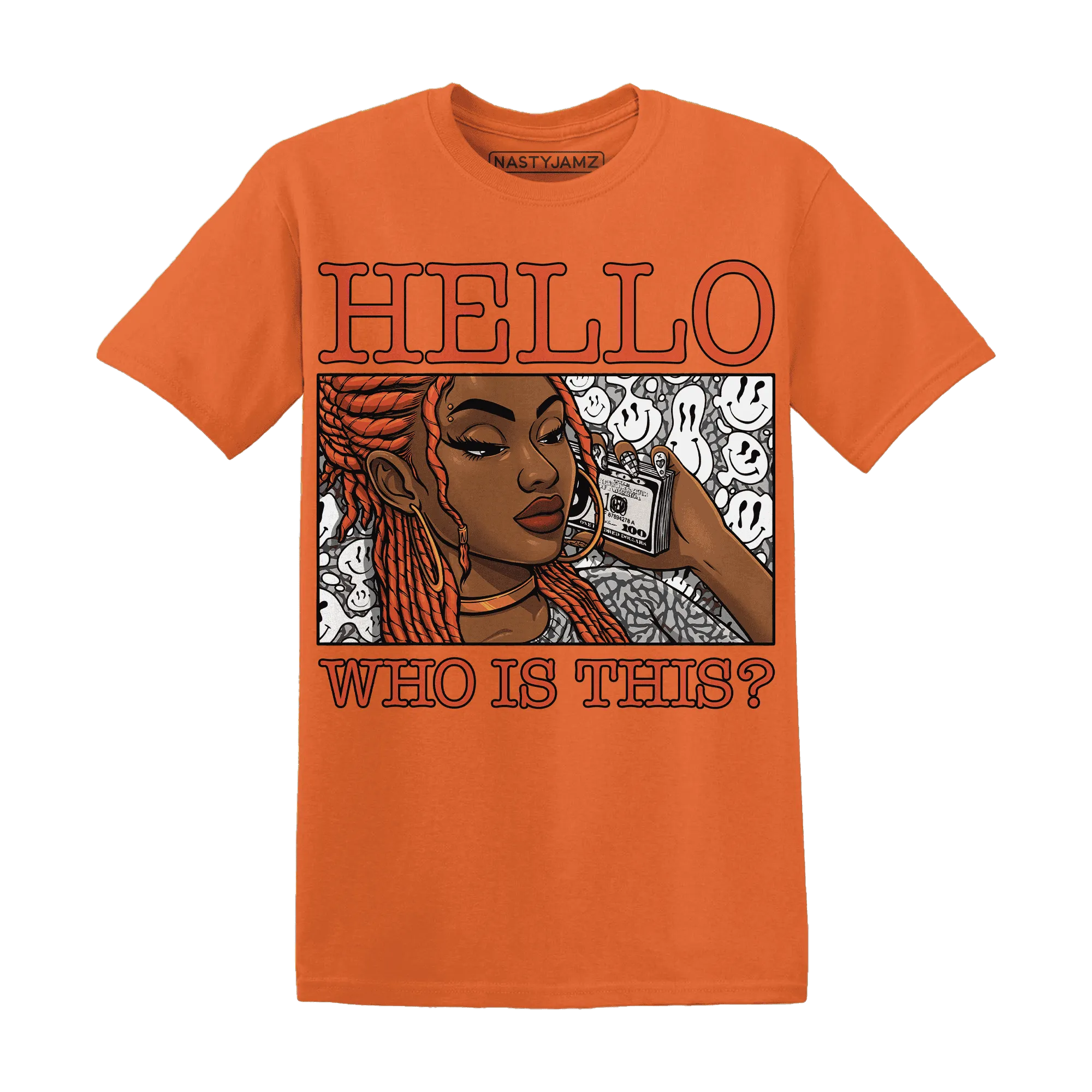 Georgia-Peach-3s-T-Shirt-Match-Hello-Girl