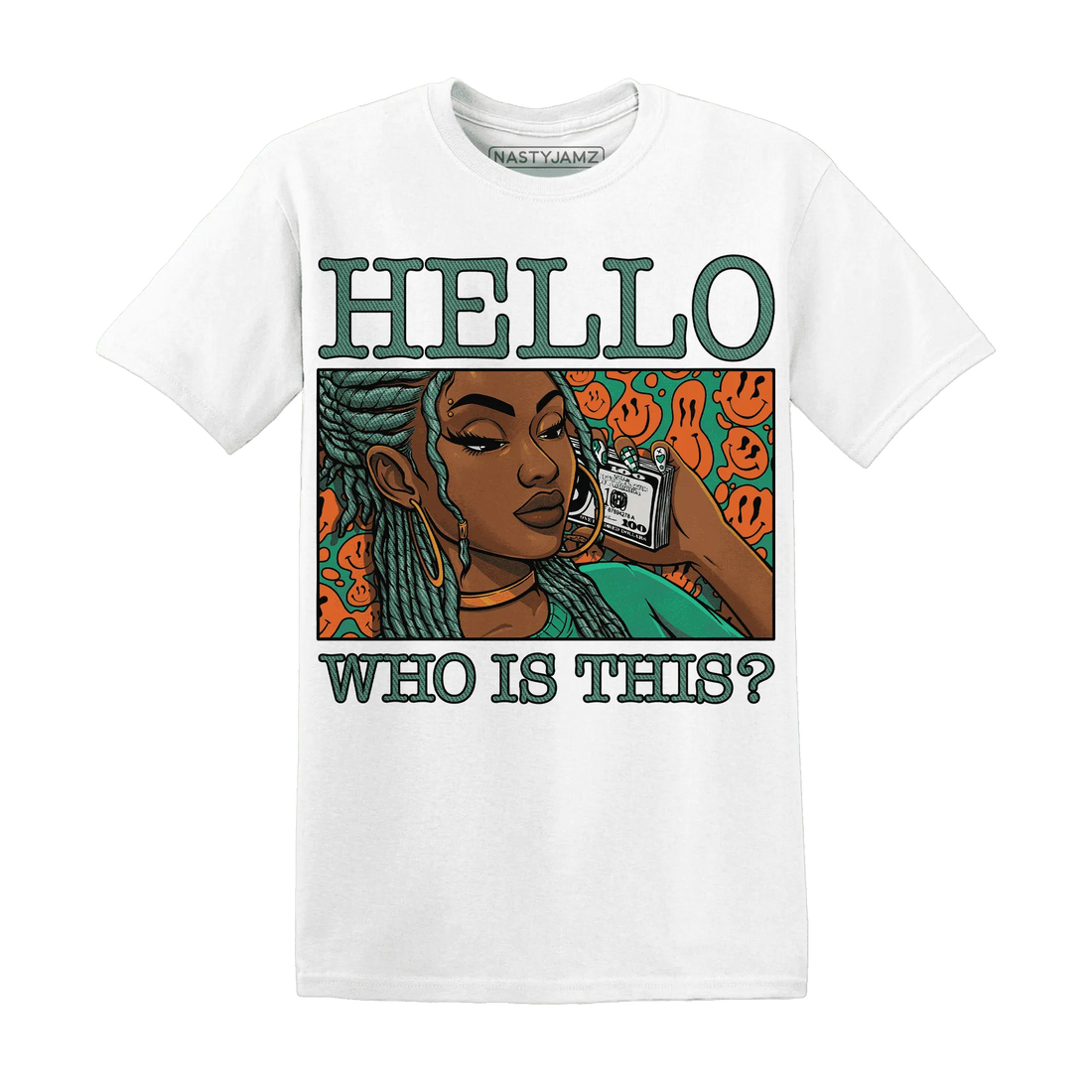 Nina-CN-Abney-3s-T-Shirt-Match-Hello-Girl